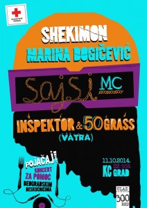 plakat pojacaj kc grad