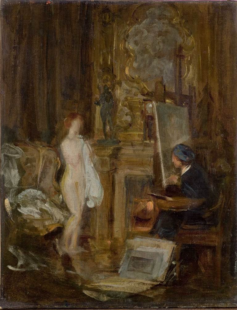 Paja Jovanovic, Umetnik i model, Muzej grada Beograda